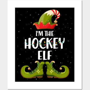 Im The Hockey Elf Christmas Posters and Art